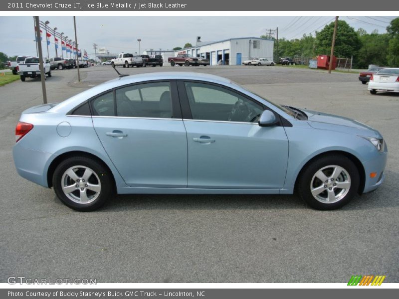 Ice Blue Metallic / Jet Black Leather 2011 Chevrolet Cruze LT