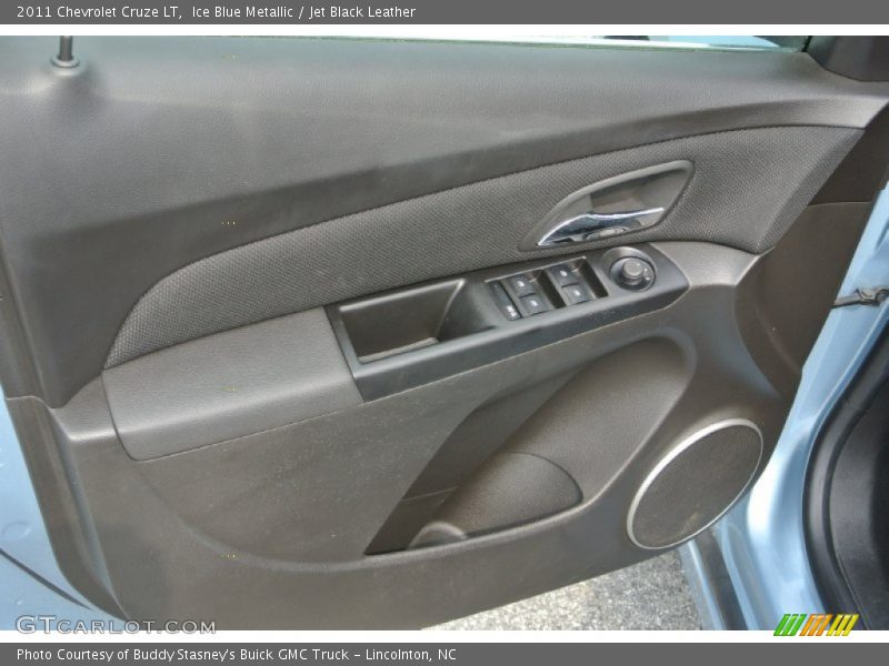 Ice Blue Metallic / Jet Black Leather 2011 Chevrolet Cruze LT