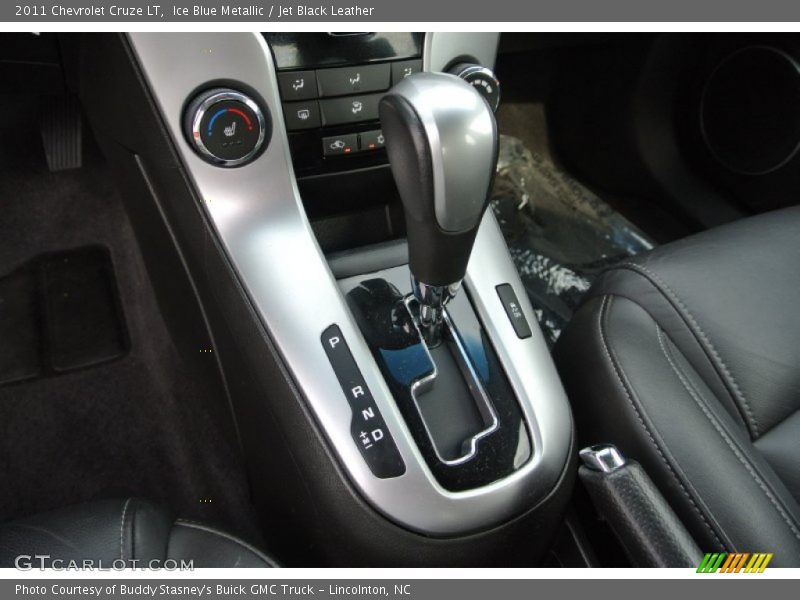 Ice Blue Metallic / Jet Black Leather 2011 Chevrolet Cruze LT