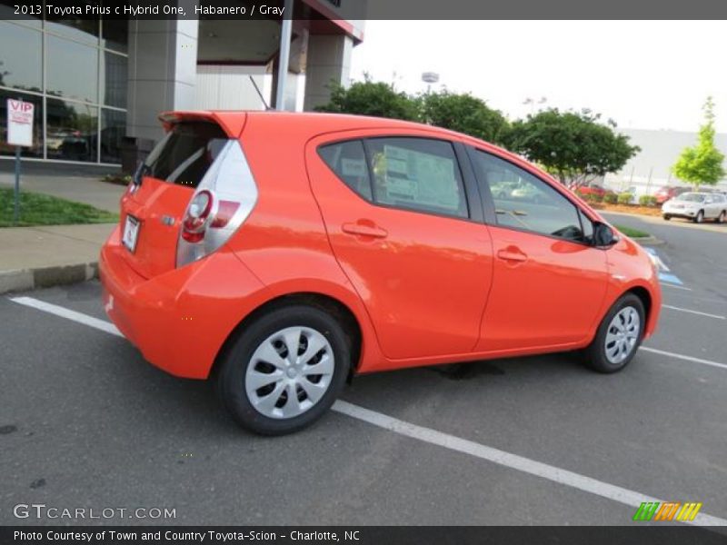  2013 Prius c Hybrid One Habanero