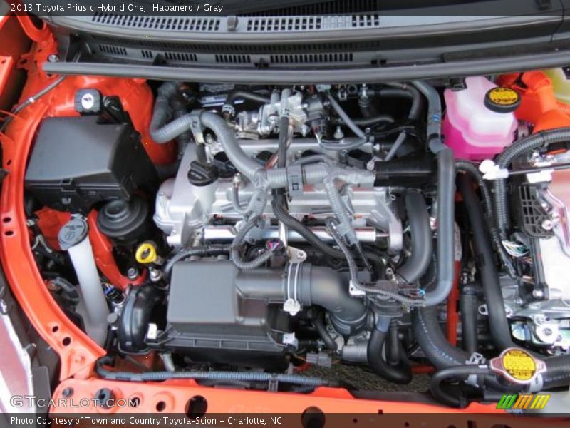  2013 Prius c Hybrid One Engine - 1.5 Liter DOHC 16-Valve VVT-i 4 Cylinder Gasoline/Electric Hybrid