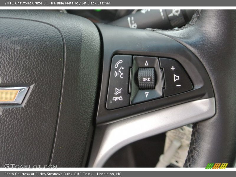 Ice Blue Metallic / Jet Black Leather 2011 Chevrolet Cruze LT