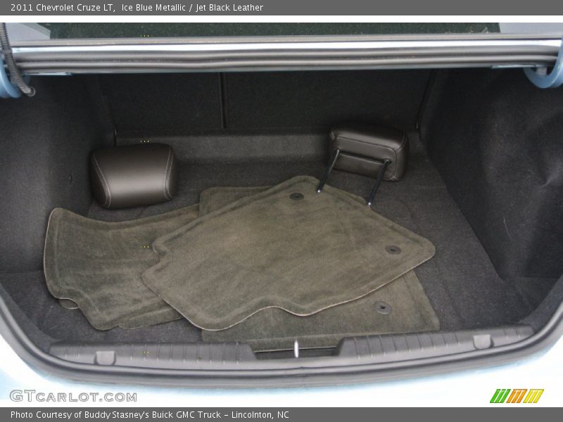 Ice Blue Metallic / Jet Black Leather 2011 Chevrolet Cruze LT