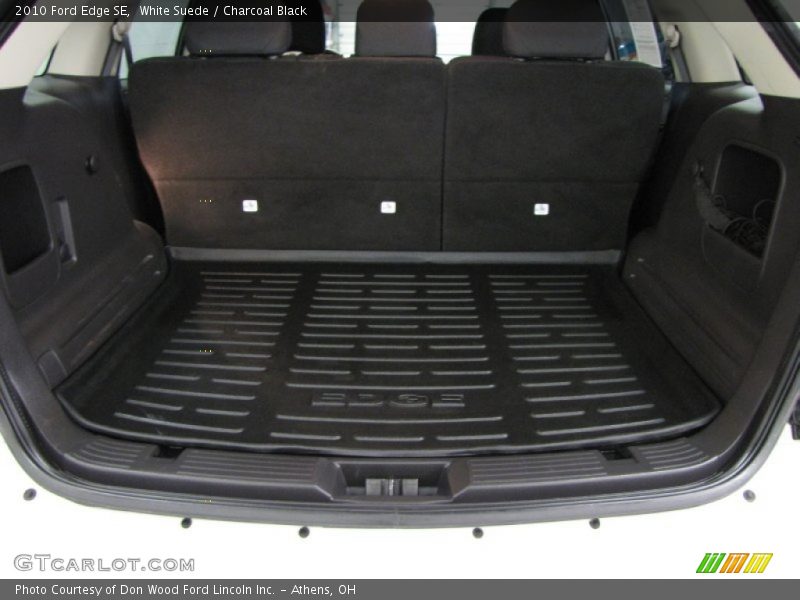 White Suede / Charcoal Black 2010 Ford Edge SE
