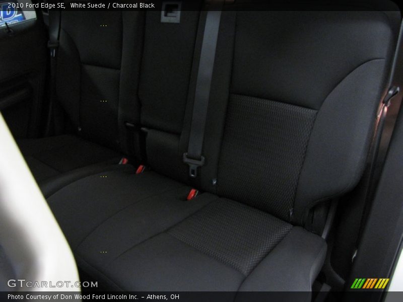 White Suede / Charcoal Black 2010 Ford Edge SE