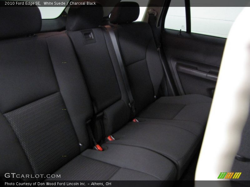 White Suede / Charcoal Black 2010 Ford Edge SE