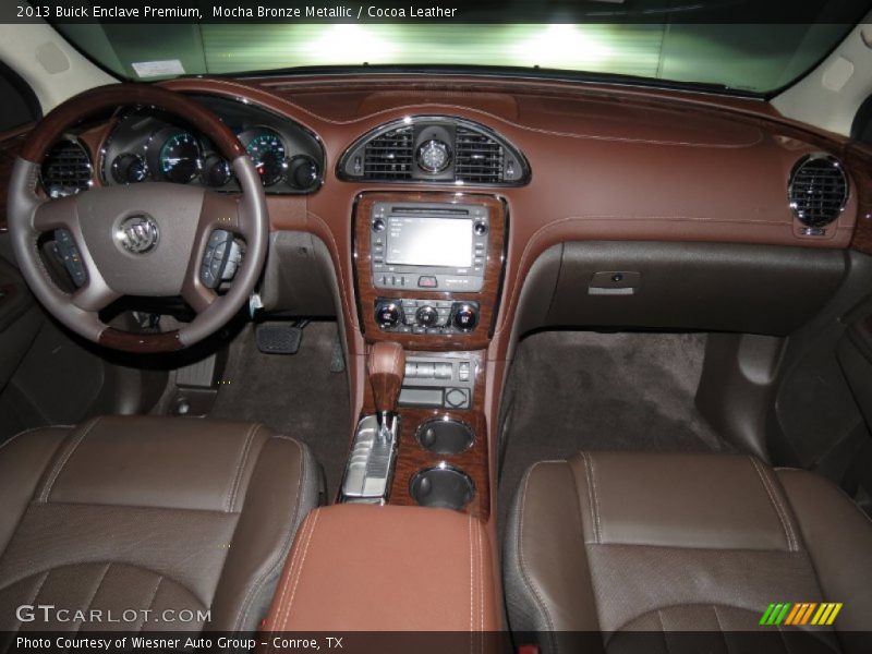 Dashboard of 2013 Enclave Premium