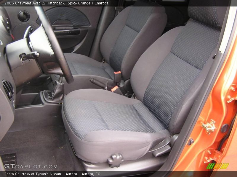 Spicy Orange / Charcoal 2006 Chevrolet Aveo LS Hatchback