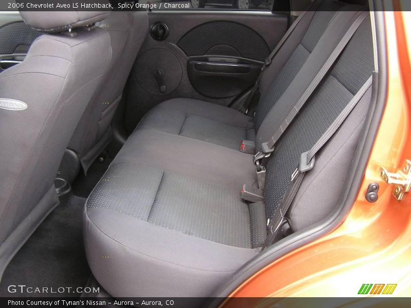 Spicy Orange / Charcoal 2006 Chevrolet Aveo LS Hatchback