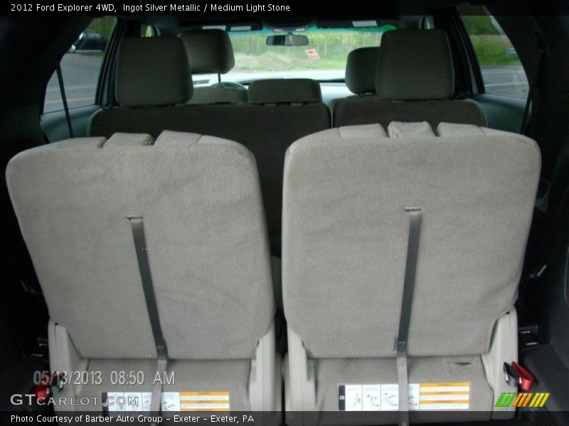 Ingot Silver Metallic / Medium Light Stone 2012 Ford Explorer 4WD