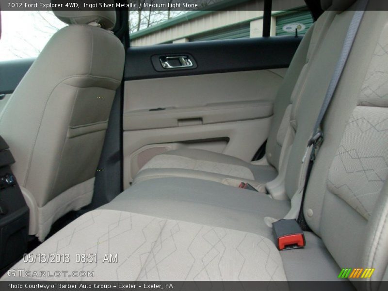 Ingot Silver Metallic / Medium Light Stone 2012 Ford Explorer 4WD