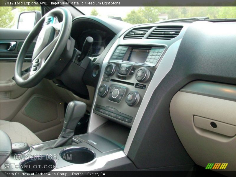 Ingot Silver Metallic / Medium Light Stone 2012 Ford Explorer 4WD