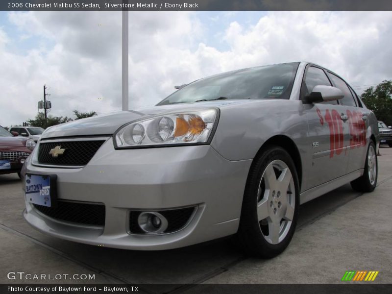 Silverstone Metallic / Ebony Black 2006 Chevrolet Malibu SS Sedan