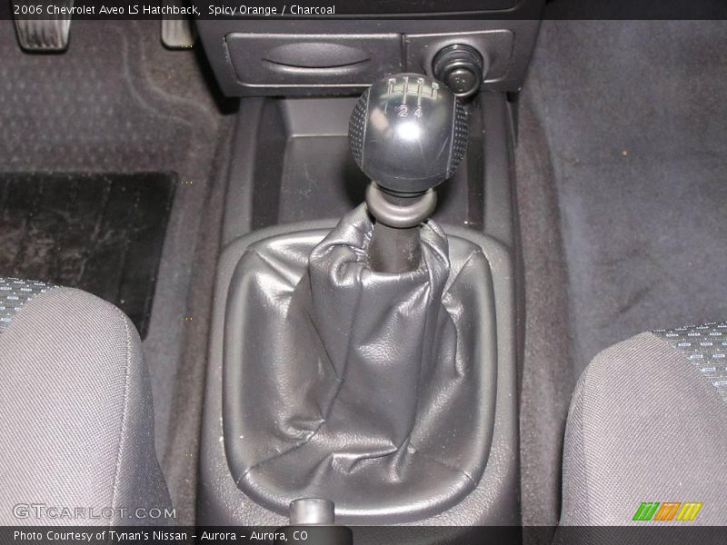 Spicy Orange / Charcoal 2006 Chevrolet Aveo LS Hatchback