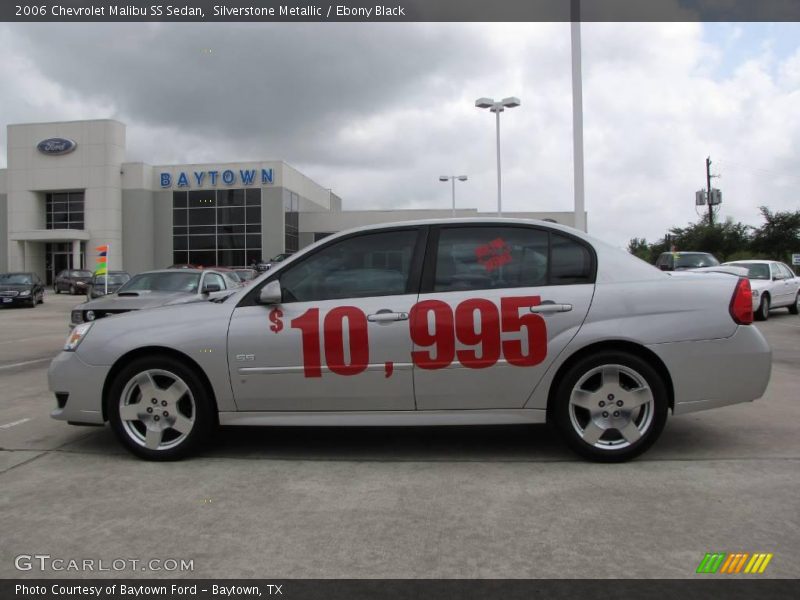 Silverstone Metallic / Ebony Black 2006 Chevrolet Malibu SS Sedan