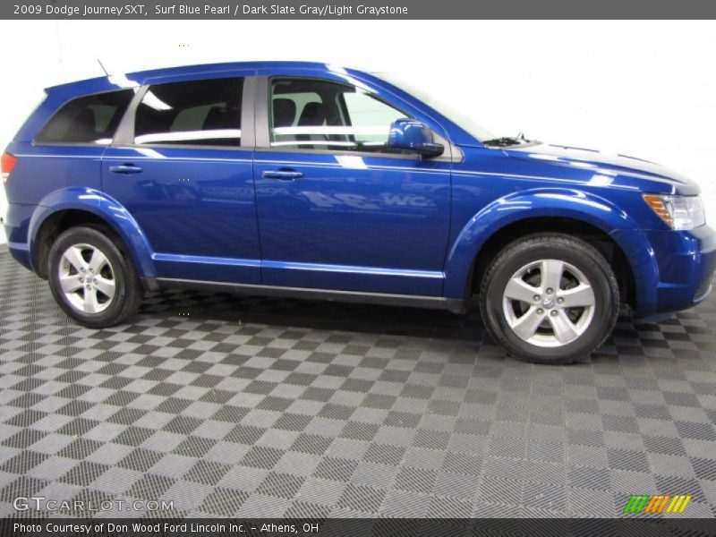 Surf Blue Pearl / Dark Slate Gray/Light Graystone 2009 Dodge Journey SXT