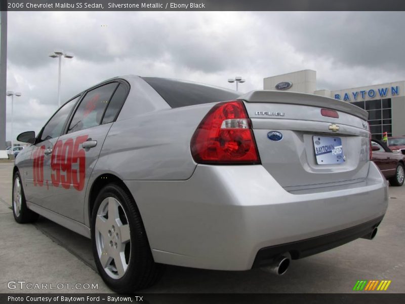 Silverstone Metallic / Ebony Black 2006 Chevrolet Malibu SS Sedan