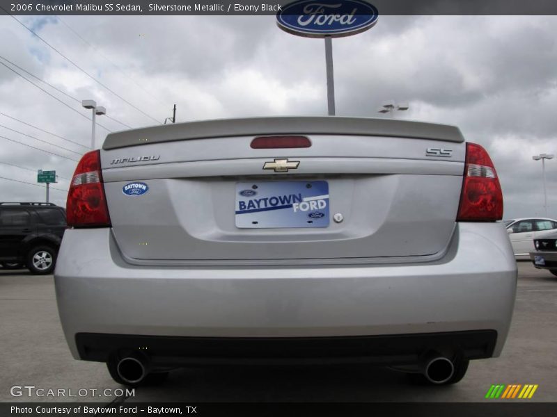 Silverstone Metallic / Ebony Black 2006 Chevrolet Malibu SS Sedan