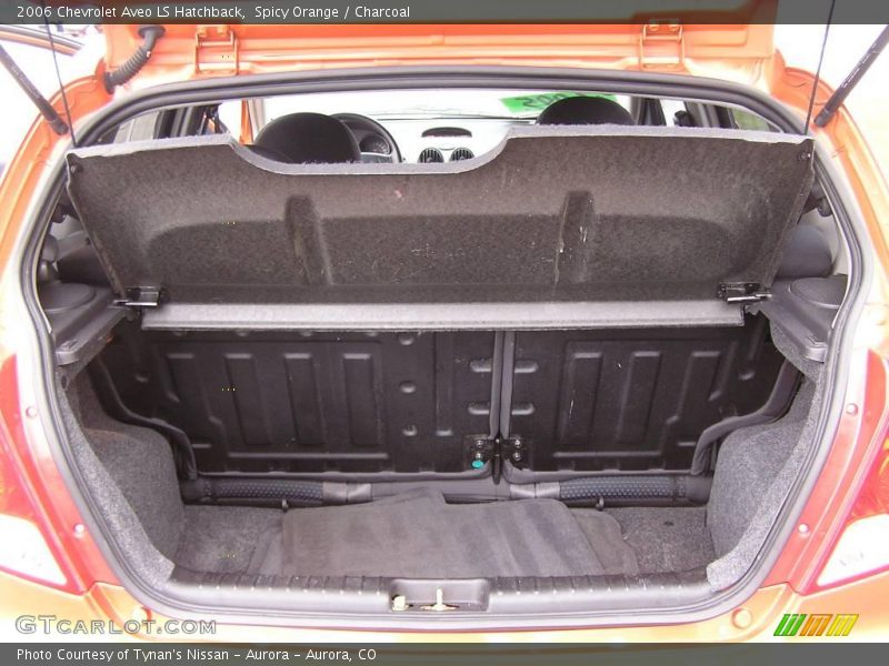 Spicy Orange / Charcoal 2006 Chevrolet Aveo LS Hatchback
