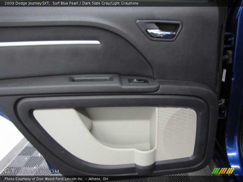 Surf Blue Pearl / Dark Slate Gray/Light Graystone 2009 Dodge Journey SXT