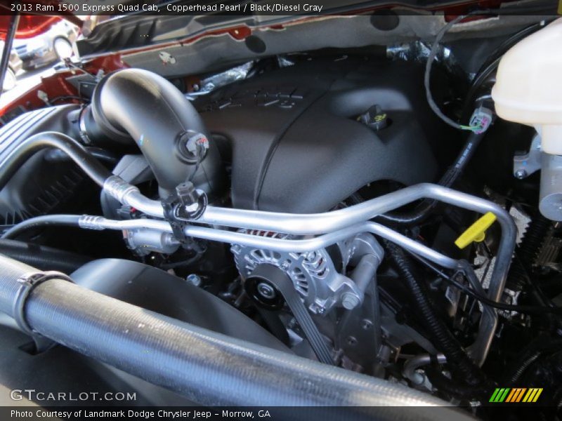 Copperhead Pearl / Black/Diesel Gray 2013 Ram 1500 Express Quad Cab