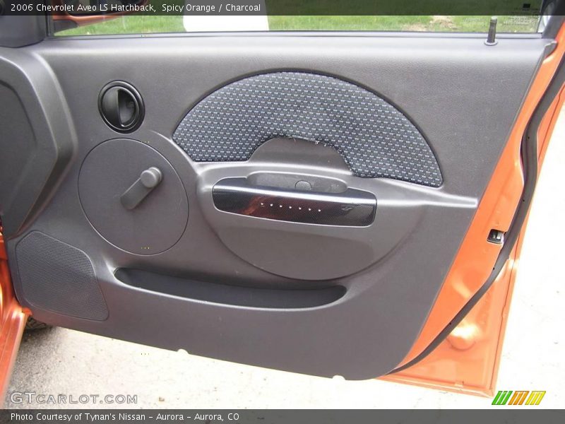 Spicy Orange / Charcoal 2006 Chevrolet Aveo LS Hatchback