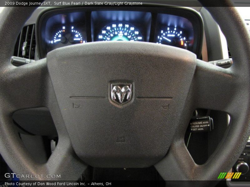 Surf Blue Pearl / Dark Slate Gray/Light Graystone 2009 Dodge Journey SXT