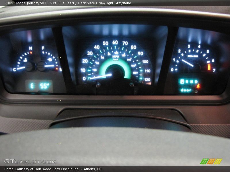 Surf Blue Pearl / Dark Slate Gray/Light Graystone 2009 Dodge Journey SXT
