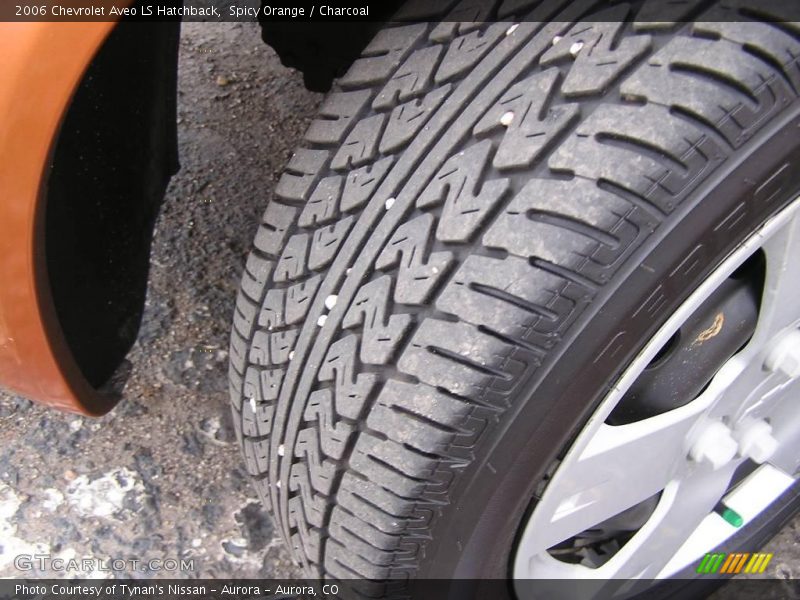 Spicy Orange / Charcoal 2006 Chevrolet Aveo LS Hatchback