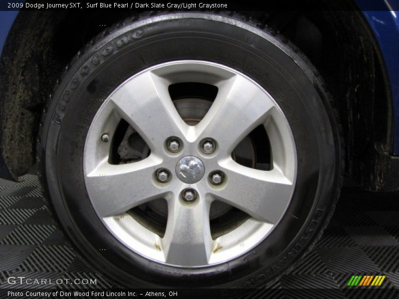 Surf Blue Pearl / Dark Slate Gray/Light Graystone 2009 Dodge Journey SXT