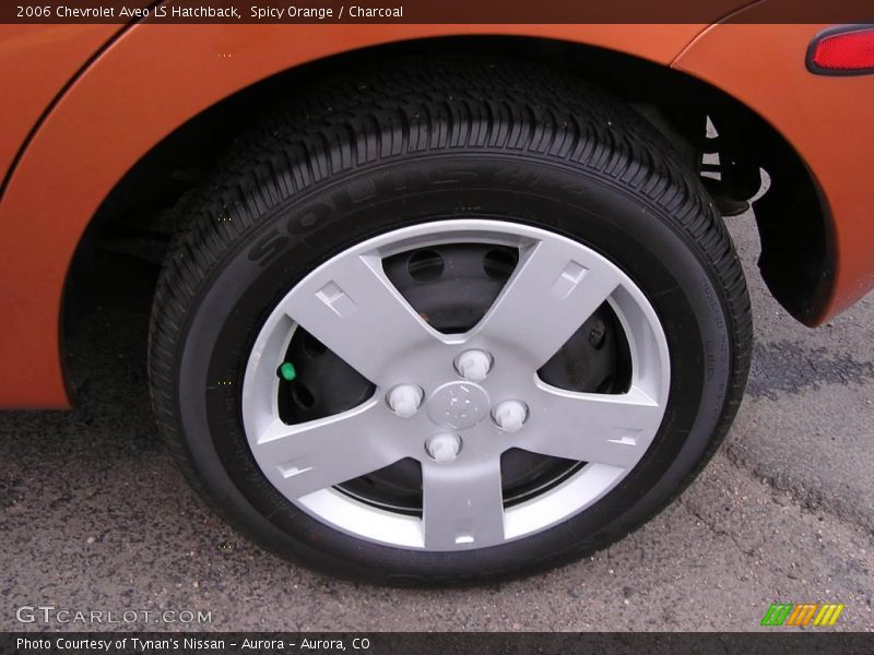 Spicy Orange / Charcoal 2006 Chevrolet Aveo LS Hatchback
