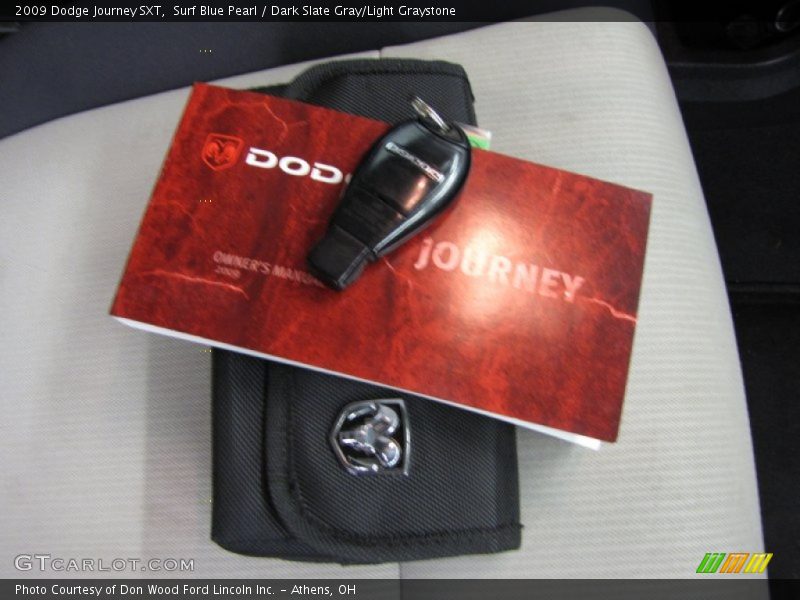 Surf Blue Pearl / Dark Slate Gray/Light Graystone 2009 Dodge Journey SXT