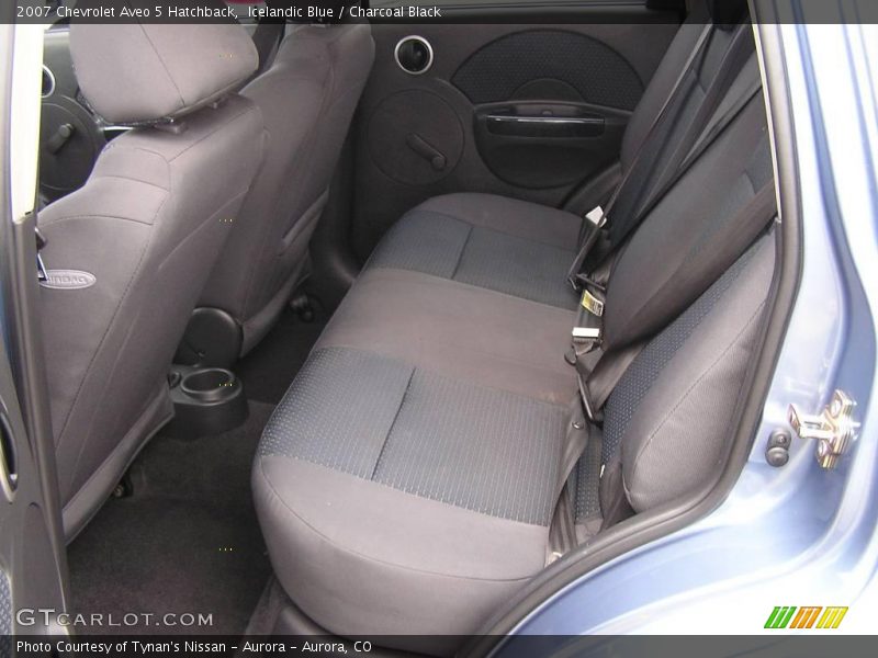 Icelandic Blue / Charcoal Black 2007 Chevrolet Aveo 5 Hatchback
