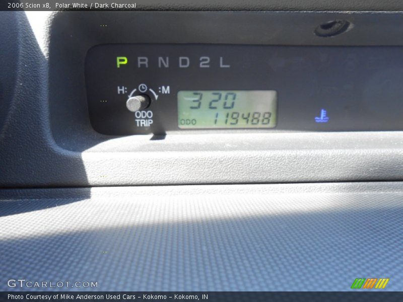 Polar White / Dark Charcoal 2006 Scion xB