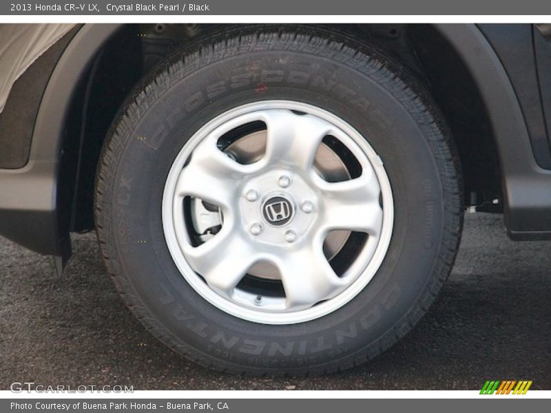 Crystal Black Pearl / Black 2013 Honda CR-V LX