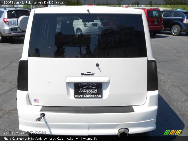 Polar White / Dark Charcoal 2006 Scion xB