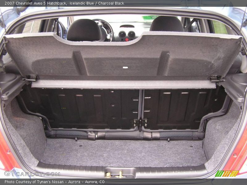Icelandic Blue / Charcoal Black 2007 Chevrolet Aveo 5 Hatchback