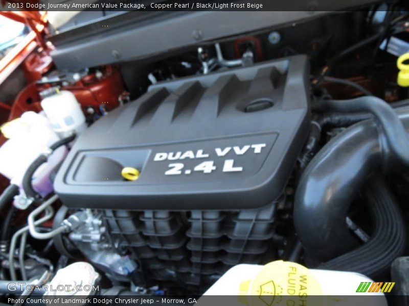 Copper Pearl / Black/Light Frost Beige 2013 Dodge Journey American Value Package