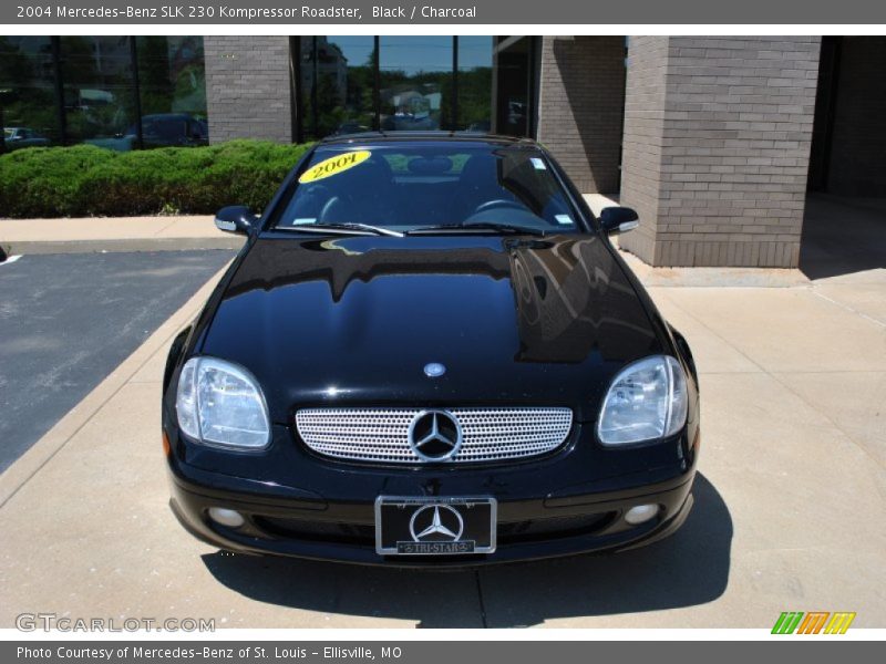 Black / Charcoal 2004 Mercedes-Benz SLK 230 Kompressor Roadster