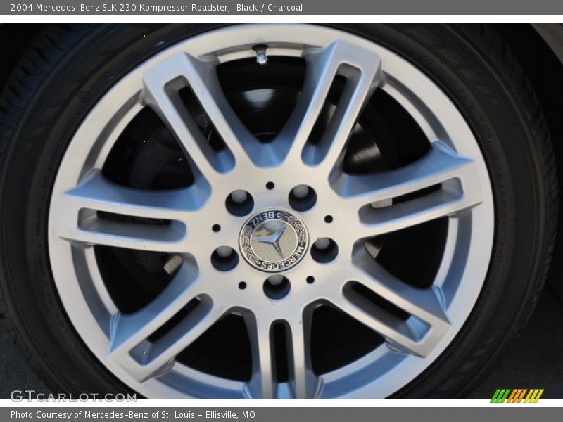 Black / Charcoal 2004 Mercedes-Benz SLK 230 Kompressor Roadster