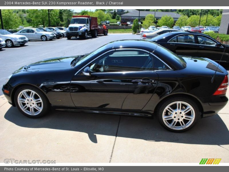 Black / Charcoal 2004 Mercedes-Benz SLK 230 Kompressor Roadster
