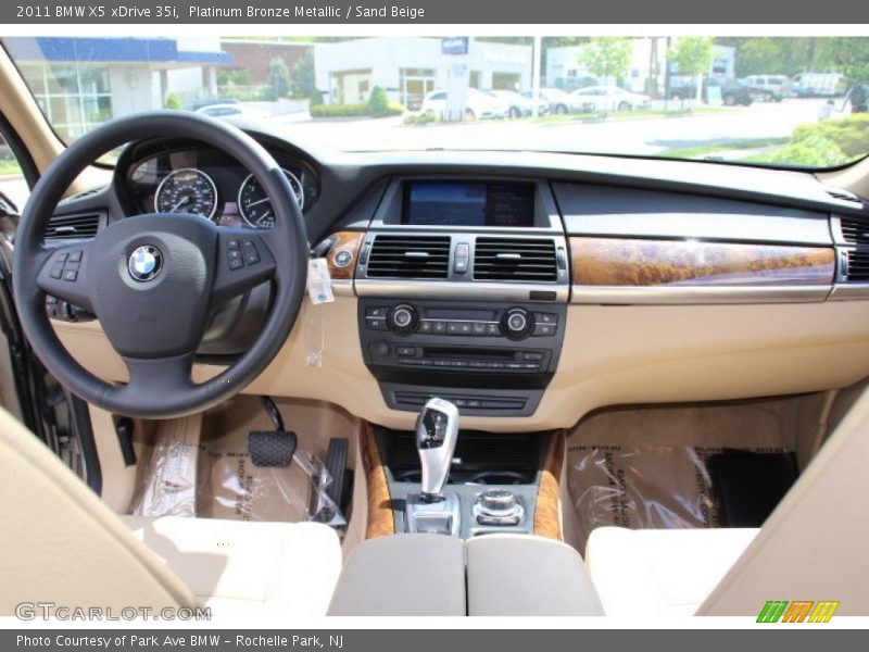 Platinum Bronze Metallic / Sand Beige 2011 BMW X5 xDrive 35i