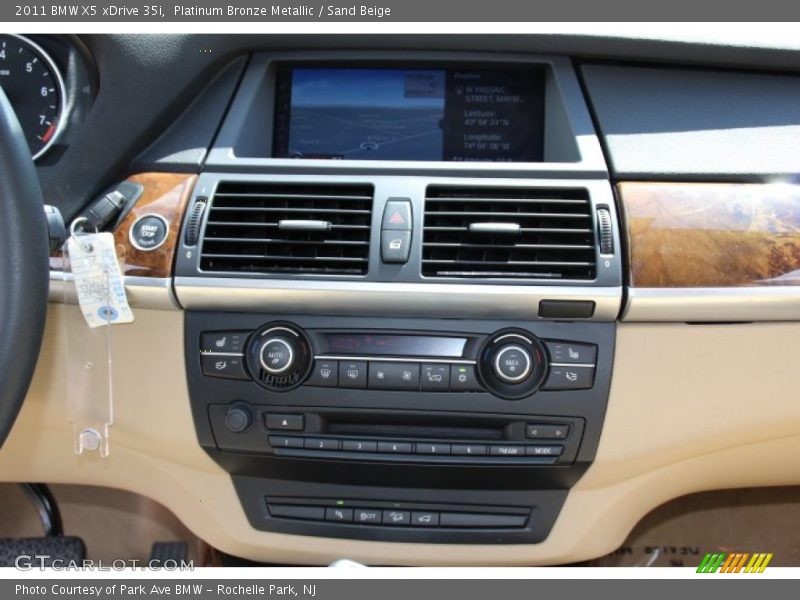 Platinum Bronze Metallic / Sand Beige 2011 BMW X5 xDrive 35i