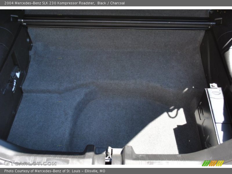 Black / Charcoal 2004 Mercedes-Benz SLK 230 Kompressor Roadster