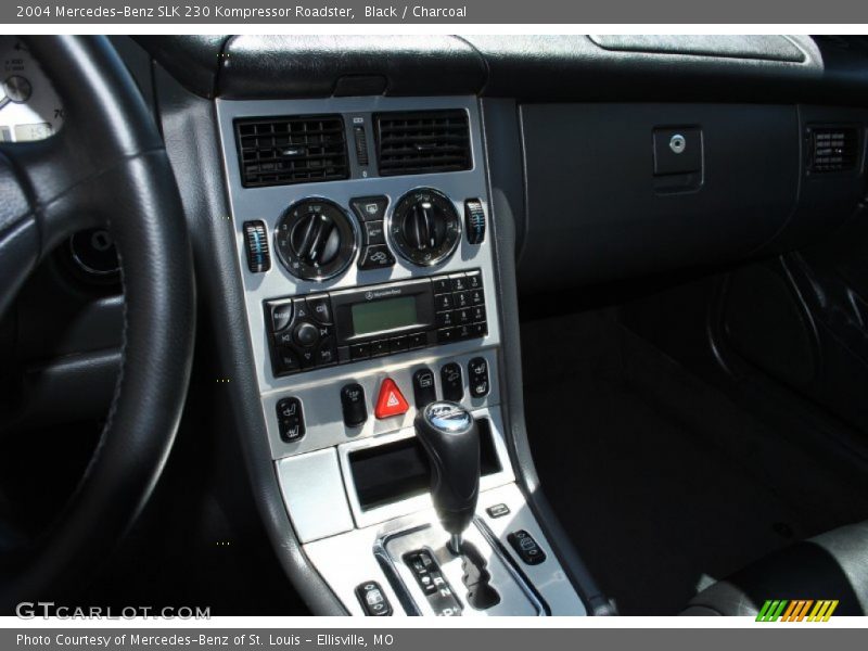 Black / Charcoal 2004 Mercedes-Benz SLK 230 Kompressor Roadster