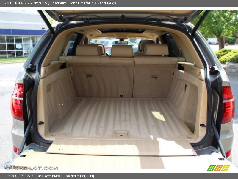 Platinum Bronze Metallic / Sand Beige 2011 BMW X5 xDrive 35i