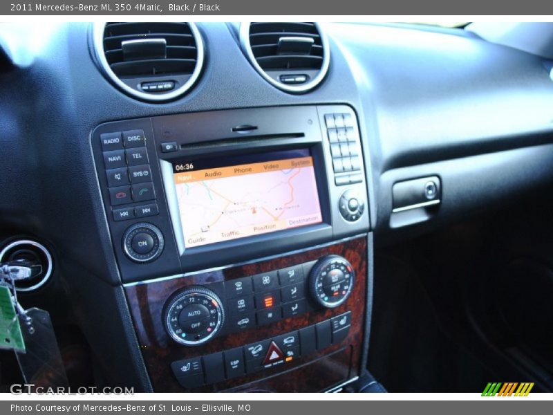 Black / Black 2011 Mercedes-Benz ML 350 4Matic