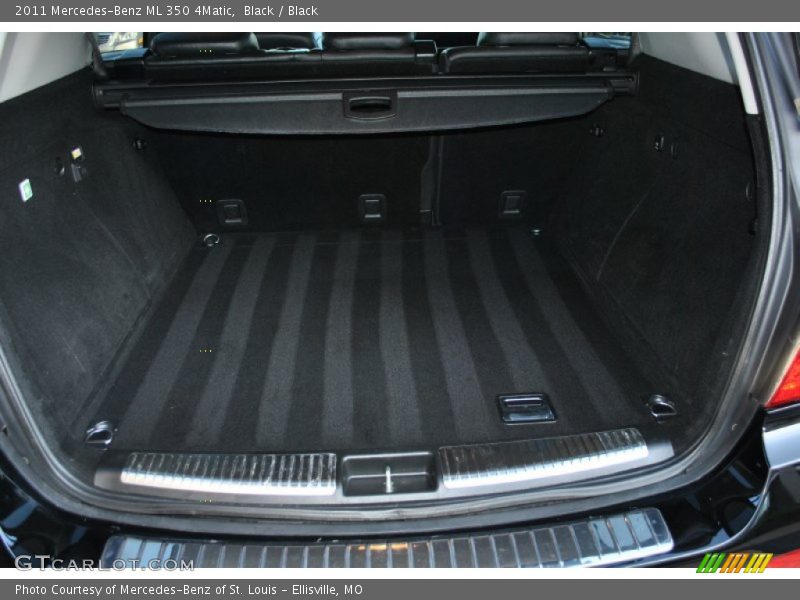 Black / Black 2011 Mercedes-Benz ML 350 4Matic