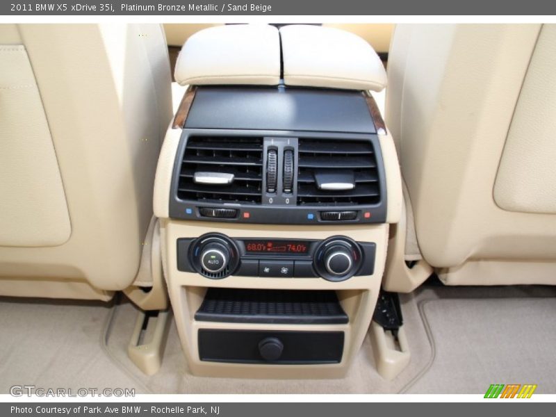 Platinum Bronze Metallic / Sand Beige 2011 BMW X5 xDrive 35i