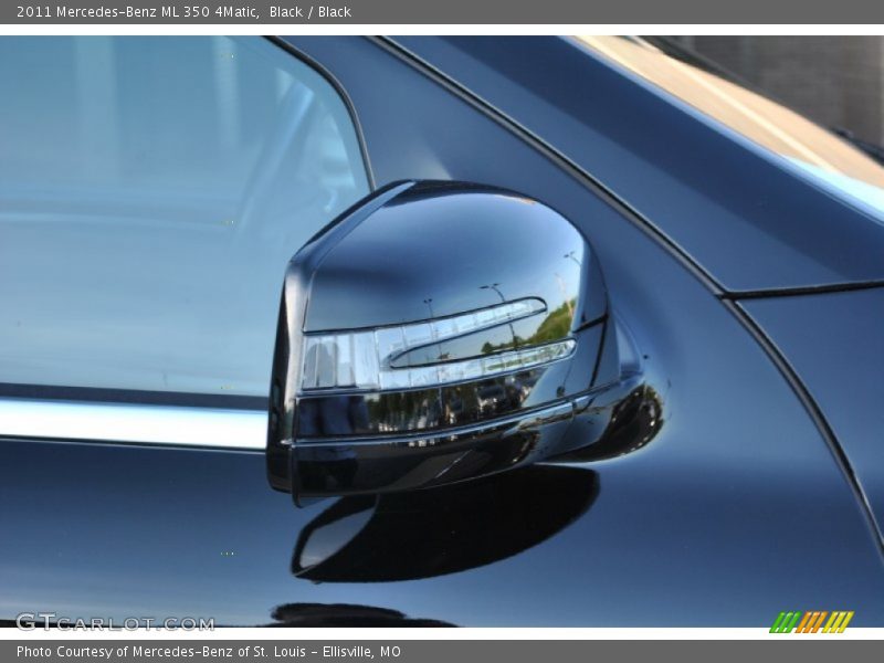 Black / Black 2011 Mercedes-Benz ML 350 4Matic